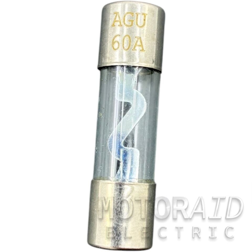 60A 10x38mm AGU Oto Amfi Cam Sigortası