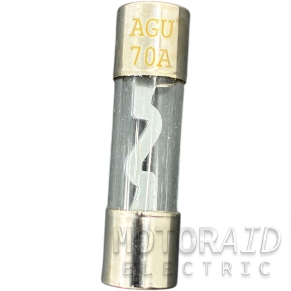 70A 10x38mm AGU Oto Amfi Cam Sigortası