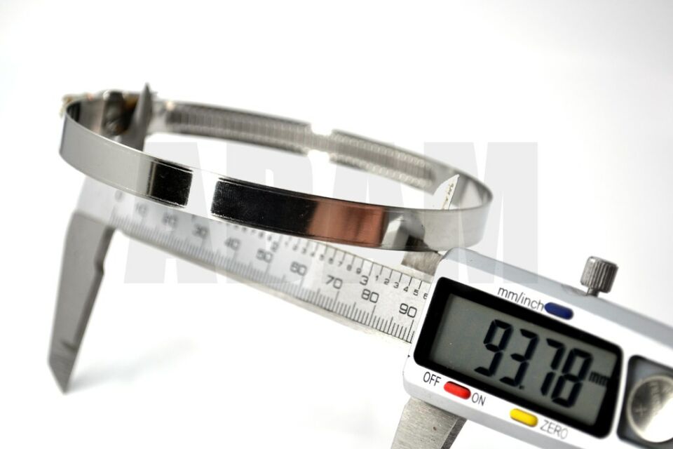 70*90 Paslanmaz Çelik Hortum Boru Tesisat Kelepçesi 1 Adet