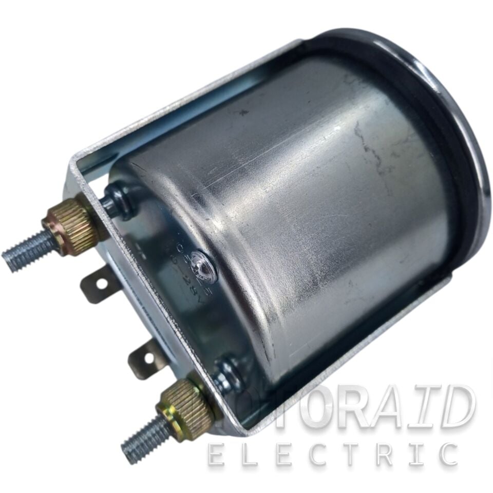 12V-24V Mekanik Motor Çalışma Saati Göstergesi 52mm - Jeneratör, Tekne ve İş Makinesi Uyumlu