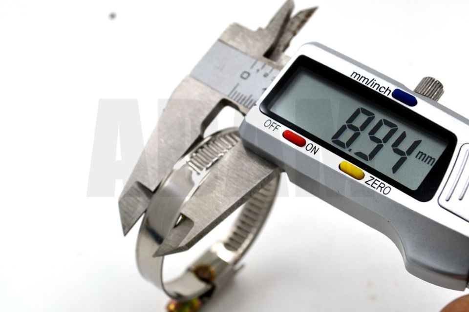 80*100 Paslanmaz Çelik Hortum Boru Tesisat Kelepçesi 1 Adet