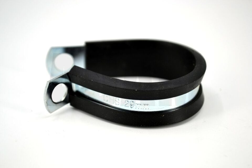 29mm Lastikli Kelepçe Tesisat Kablo Hortum Boru Kelepçesi