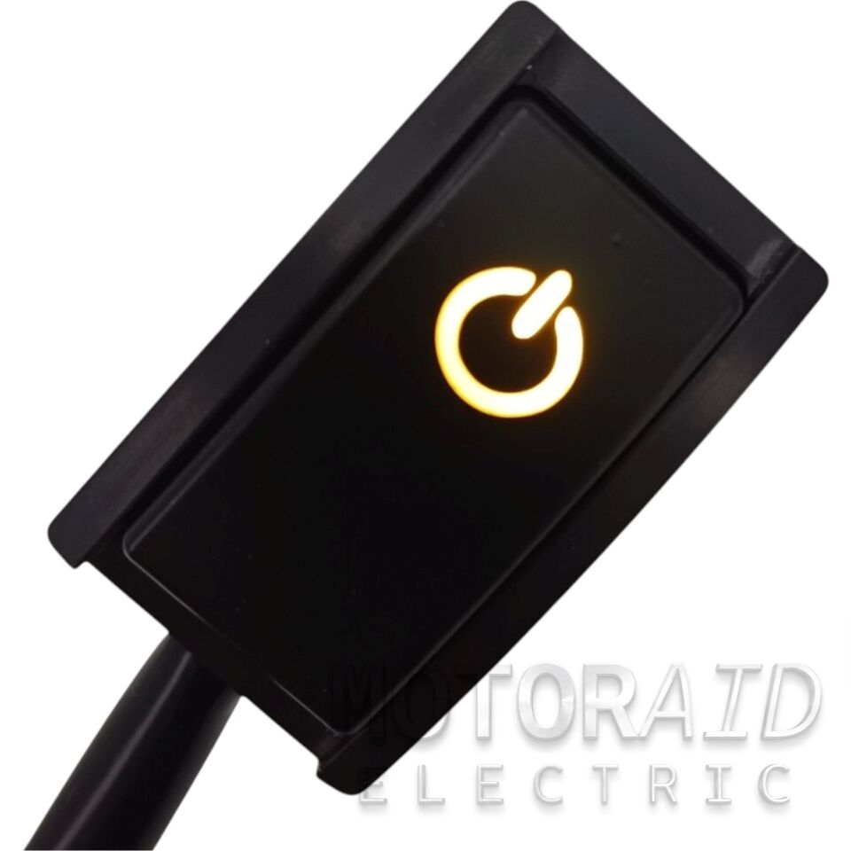 Sarı LED Işıklı Yapıştırma Tip Eksi Tetiklemeli Universal Switch MT-ANK61
