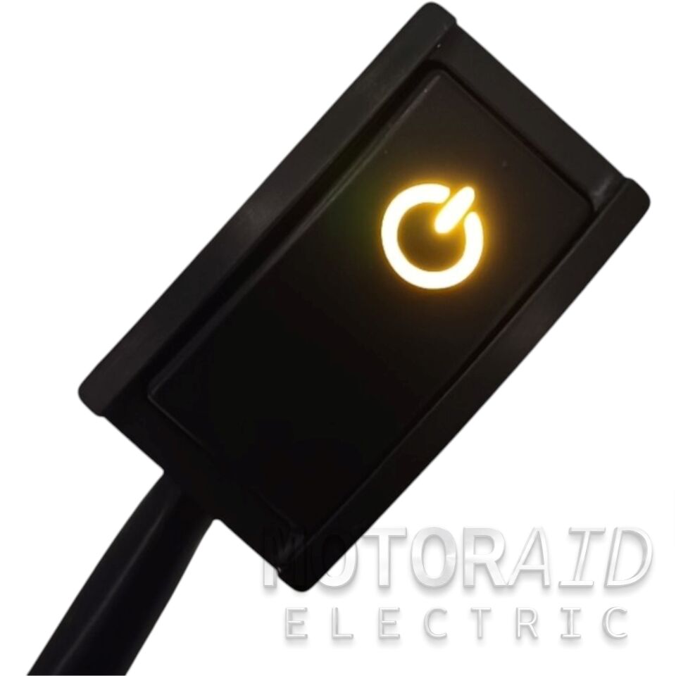 Sarı LED Işıklı Yapıştırma Tip Eksi Tetiklemeli Universal Switch MT-ANK61