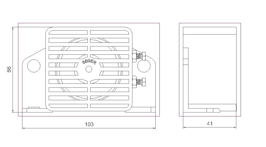 Geri Vites Kornası 12V-48V 110dB(A)