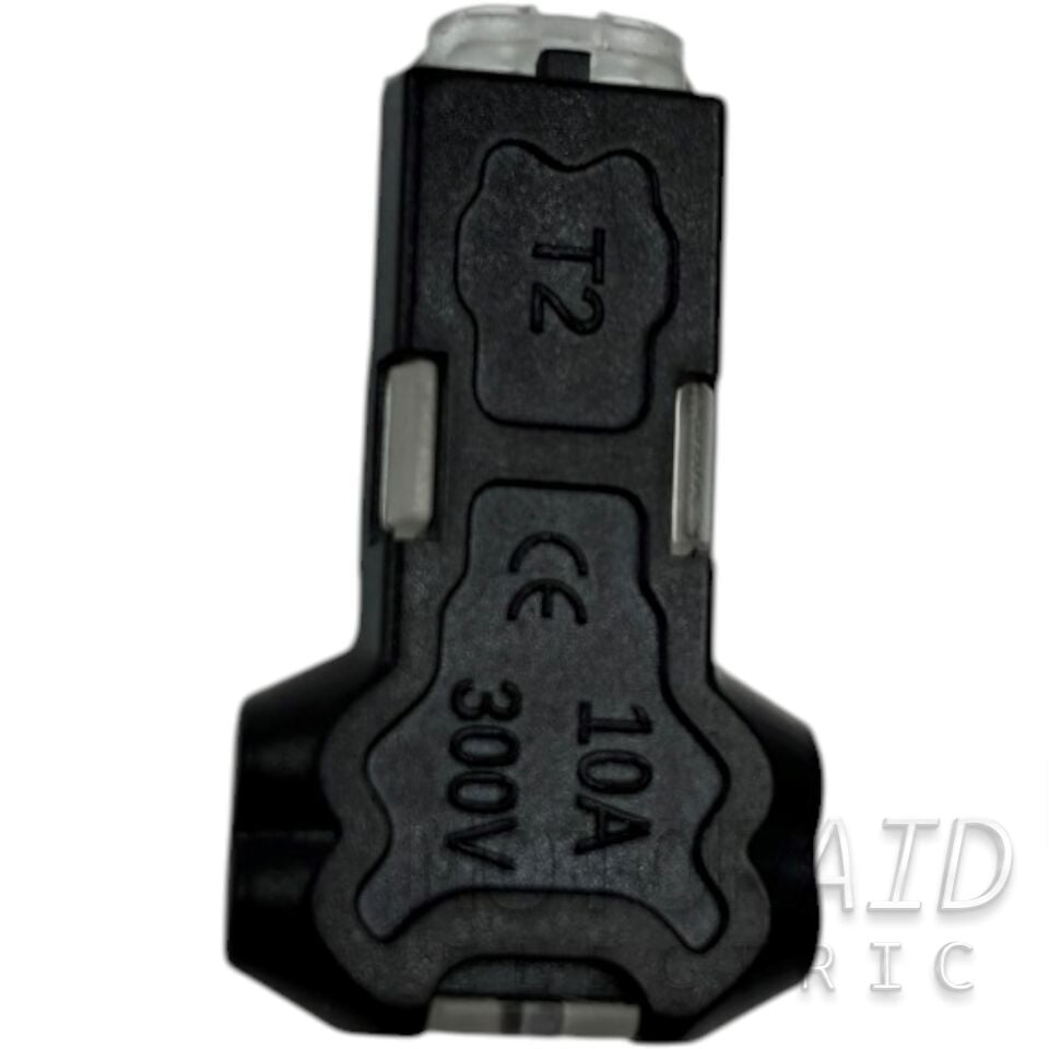 20Ad. Çiftli T-Tip Kablo Ekleme Konnektörü Soymadan Hızlı Bağlantı Klemensi T-Tap Max. 0.50mm²-20AWG