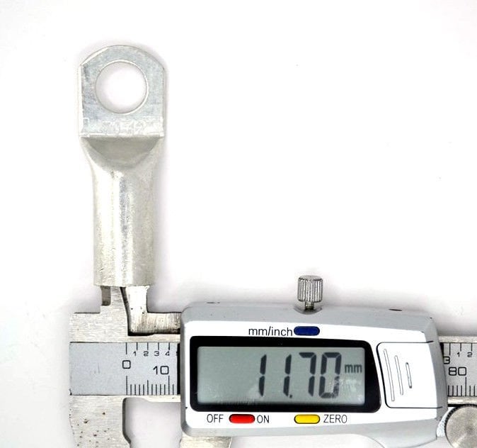 10 Adet Sıkmalı Kablo Pabucu Bakır Skp 70mm M12 MT-SKP70M12