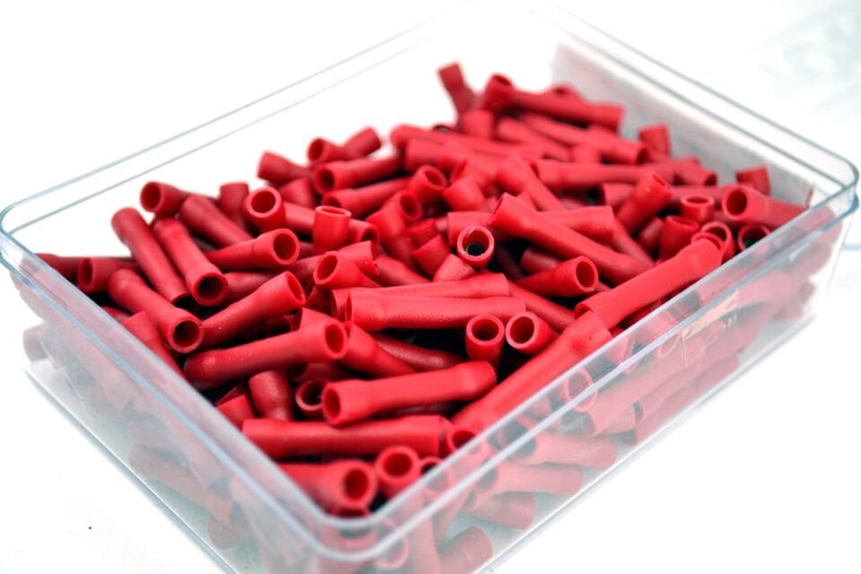 200 Adet Kablo Birleştirici Ekmuf 0,50-1,50 Kırmızı MT-EKM2
