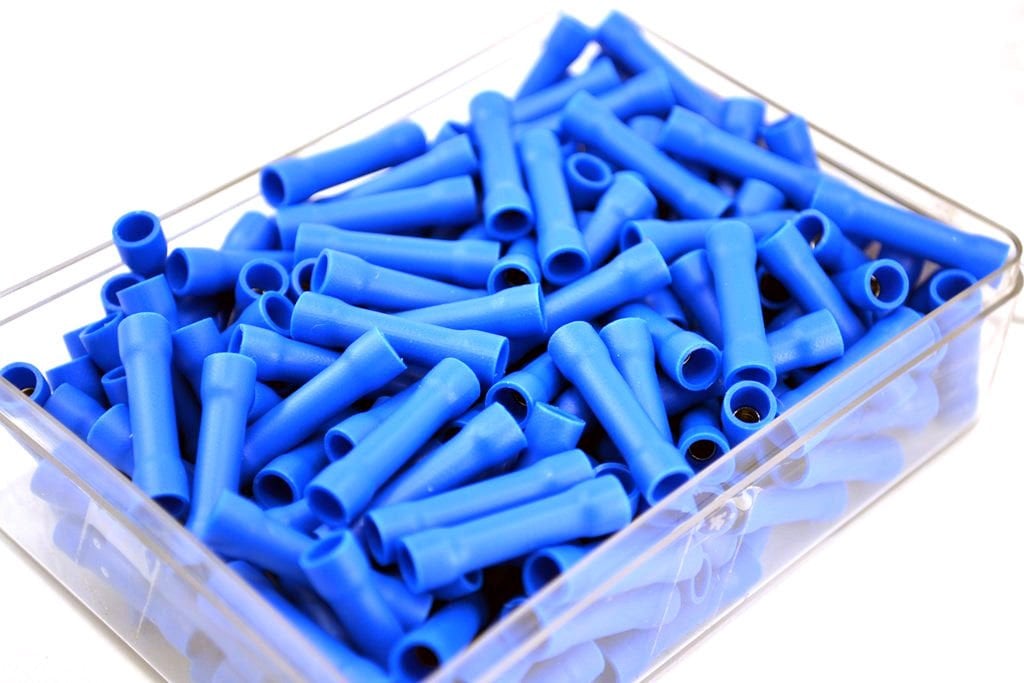 200 Adet Kablo Birleştirici Ekmuf 1,50-2,50 Mavi TPBY 252