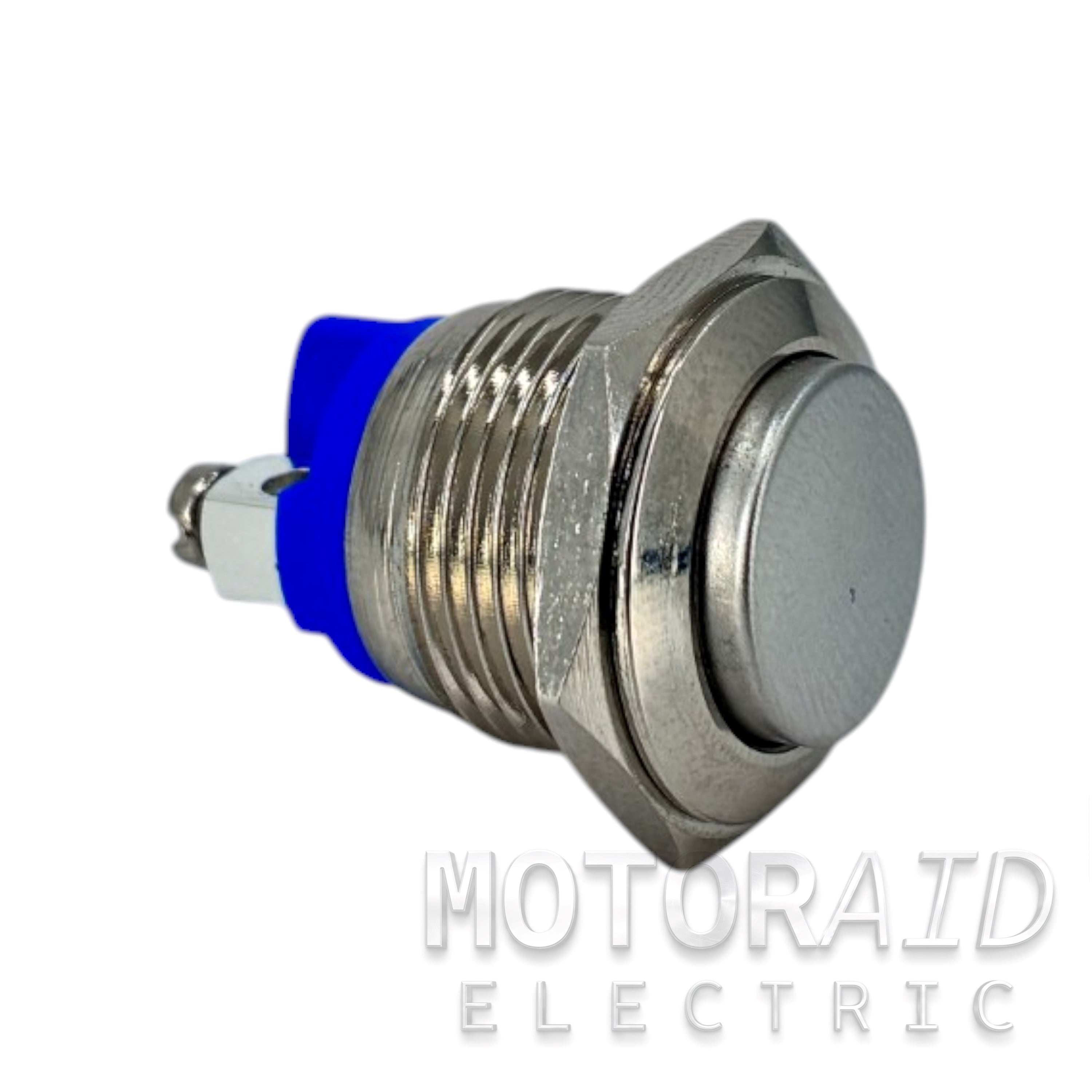 16mm Yaylı Metal Anahtar Korna Butonu Vidalı 1NO Işıksız MT-ANY36