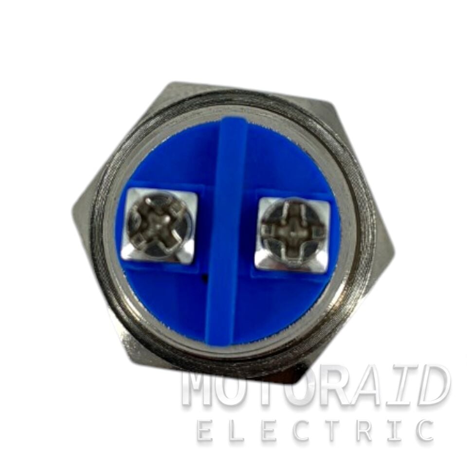 16mm Yaylı Metal Anahtar Korna Butonu Vidalı 1NO Işıksız MT-ANY36