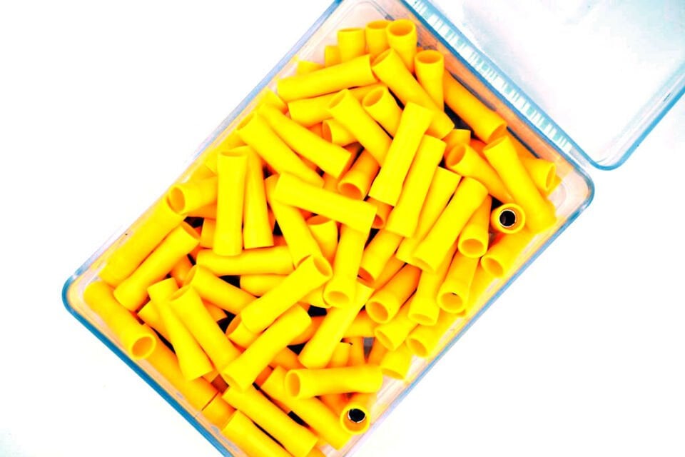 100 Adet Kablo Birleştirici Ekmuf 4,0-6,0 Sarı TPBY 256