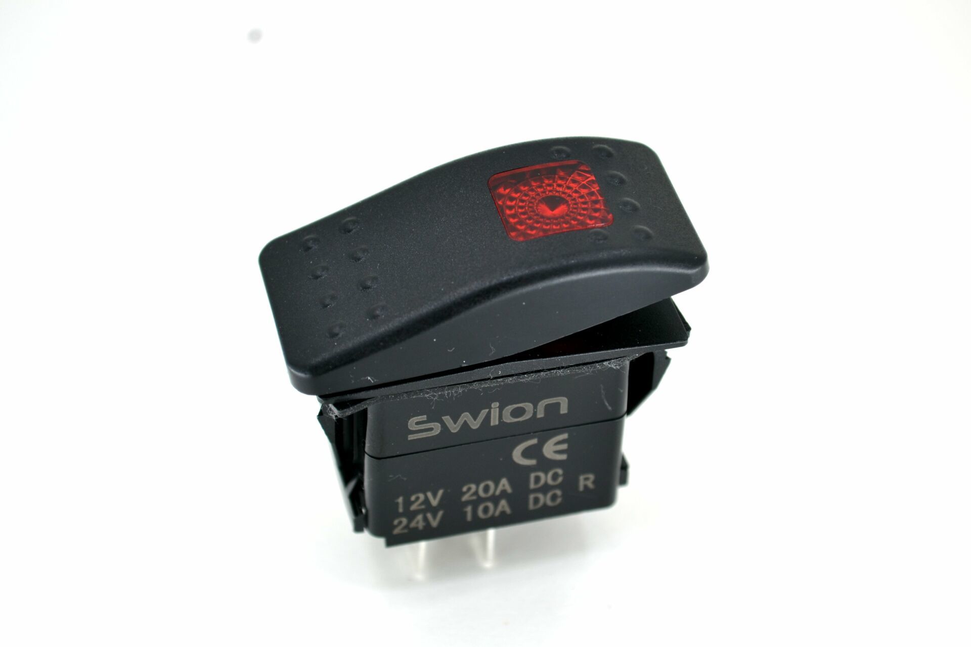 Marine Karavan Anahtar 12V 24V Kırmızı Işıklı Carling Tip 1-0