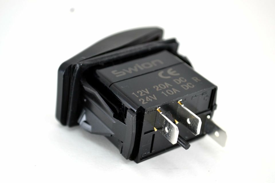 Marine Karavan Anahtar 12V 24V Kırmızı Işıklı Carling Tip 1-0