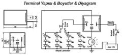 Led Ampul Sinyal Rölesi Flaşör Hızlı Yanma Giderici 4 Fişli 203104016