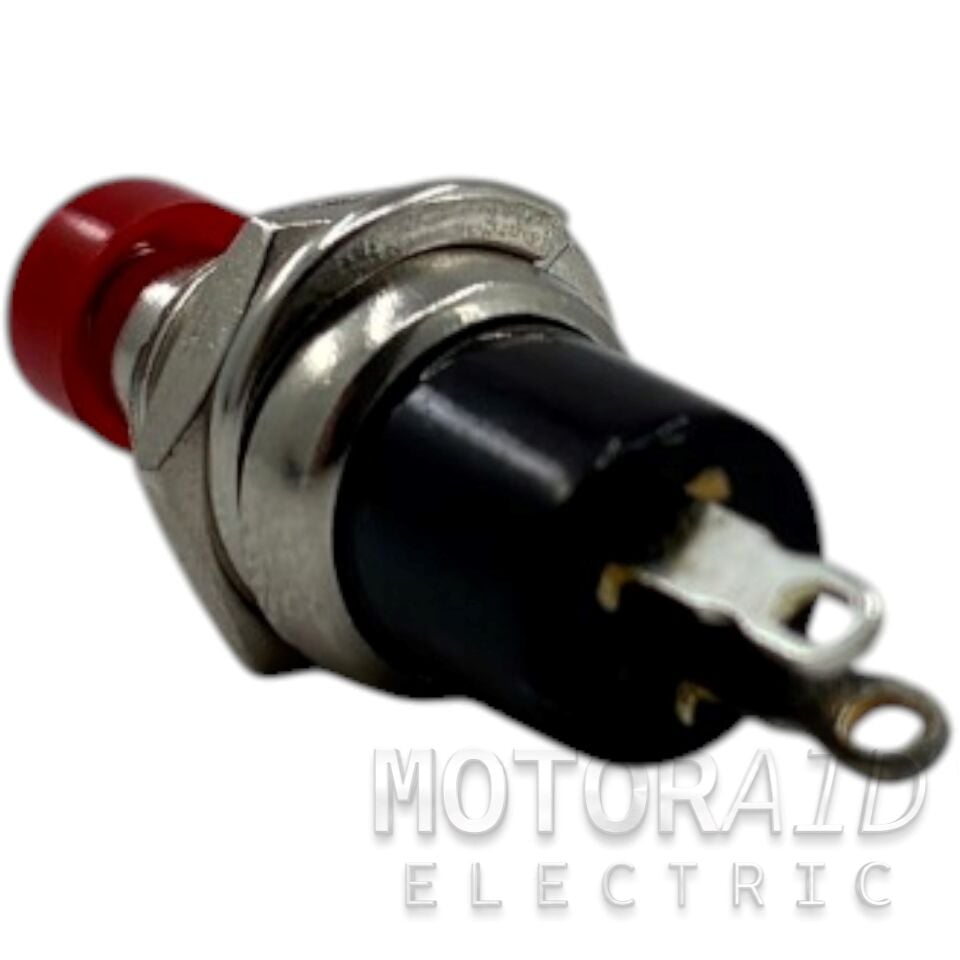 Mini Kırmızı Buton 1-0 Diyafon Alarm Reset Metal Gövde MT-ANY04