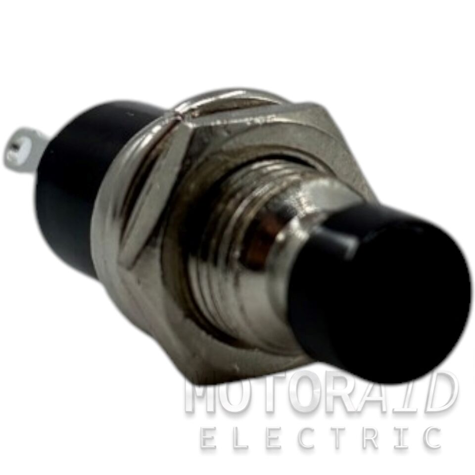 Mini Siyah Buton 1-0 Diyafon Alarm Reset Metal Gövde MT-ANY05