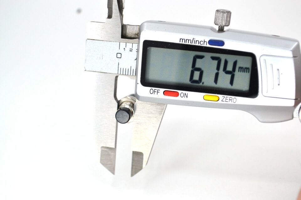 Mini Siyah Buton 1-0 Diyafon Alarm Reset Metal Gövde MT-ANY05