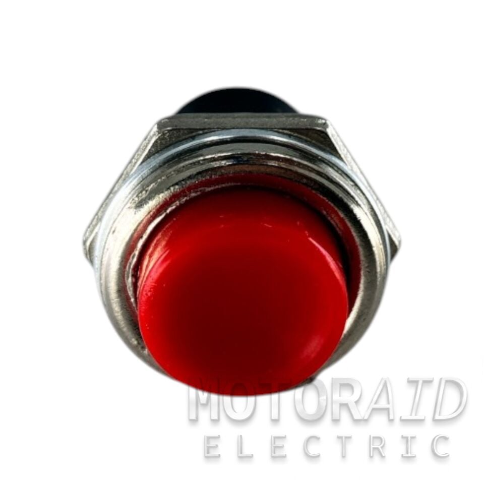 Kırmızı Buton 1-0 Metal Gövde Fiş:2,8mm