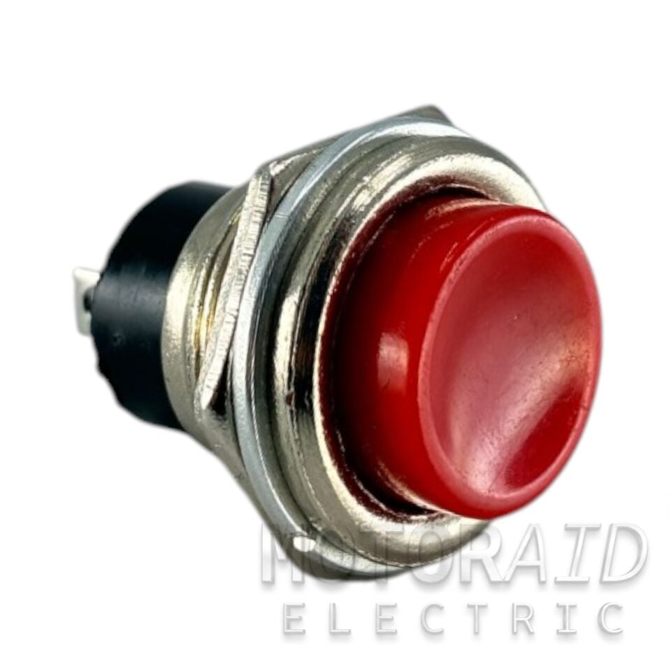 Kırmızı Buton 1-0 Metal Gövde Fiş:2,8mm