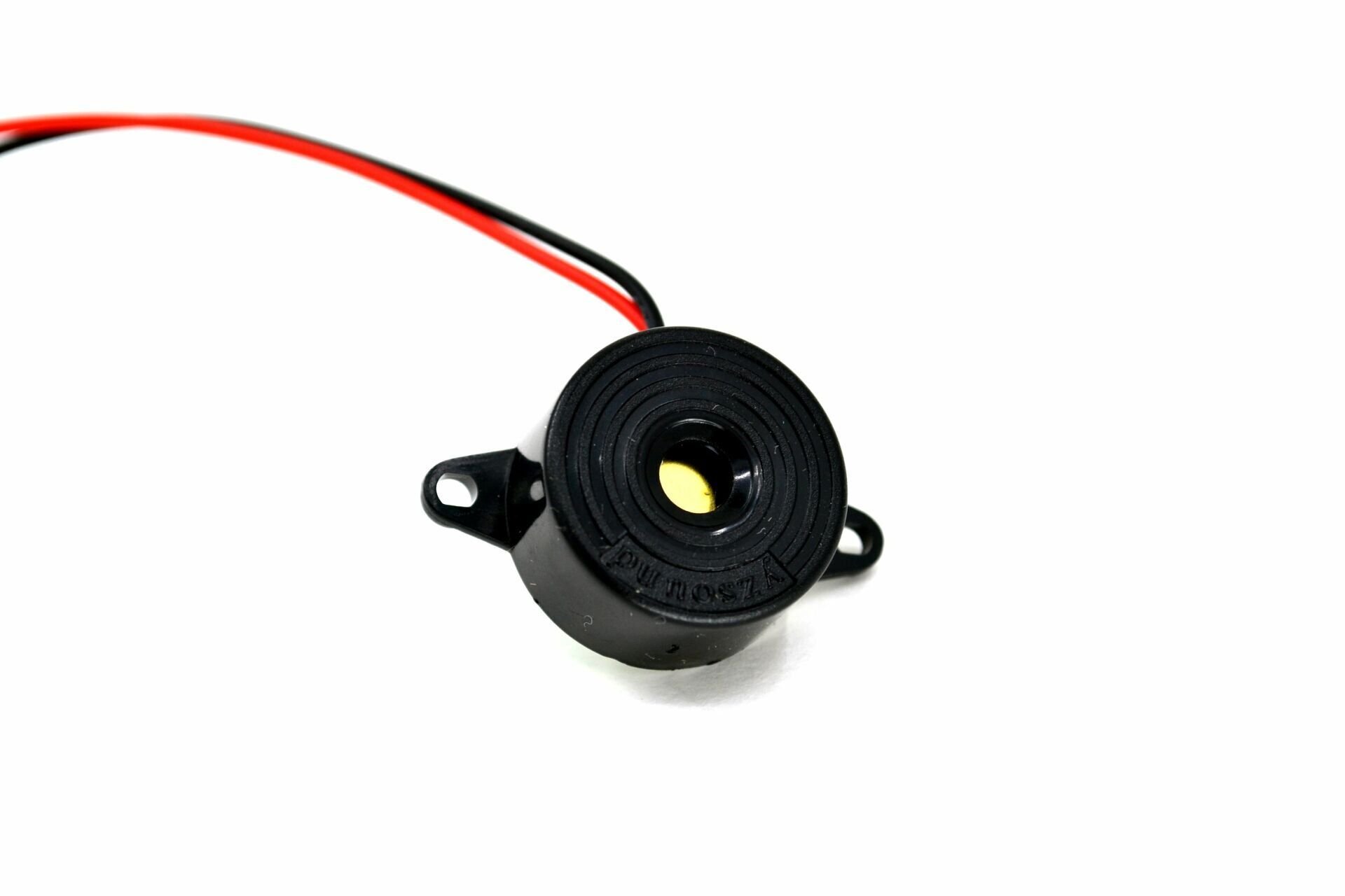 Mini Buzzer 12V Açık Kapı Far Sesli Uyarı Kesiksiz Düz Öter MT-41