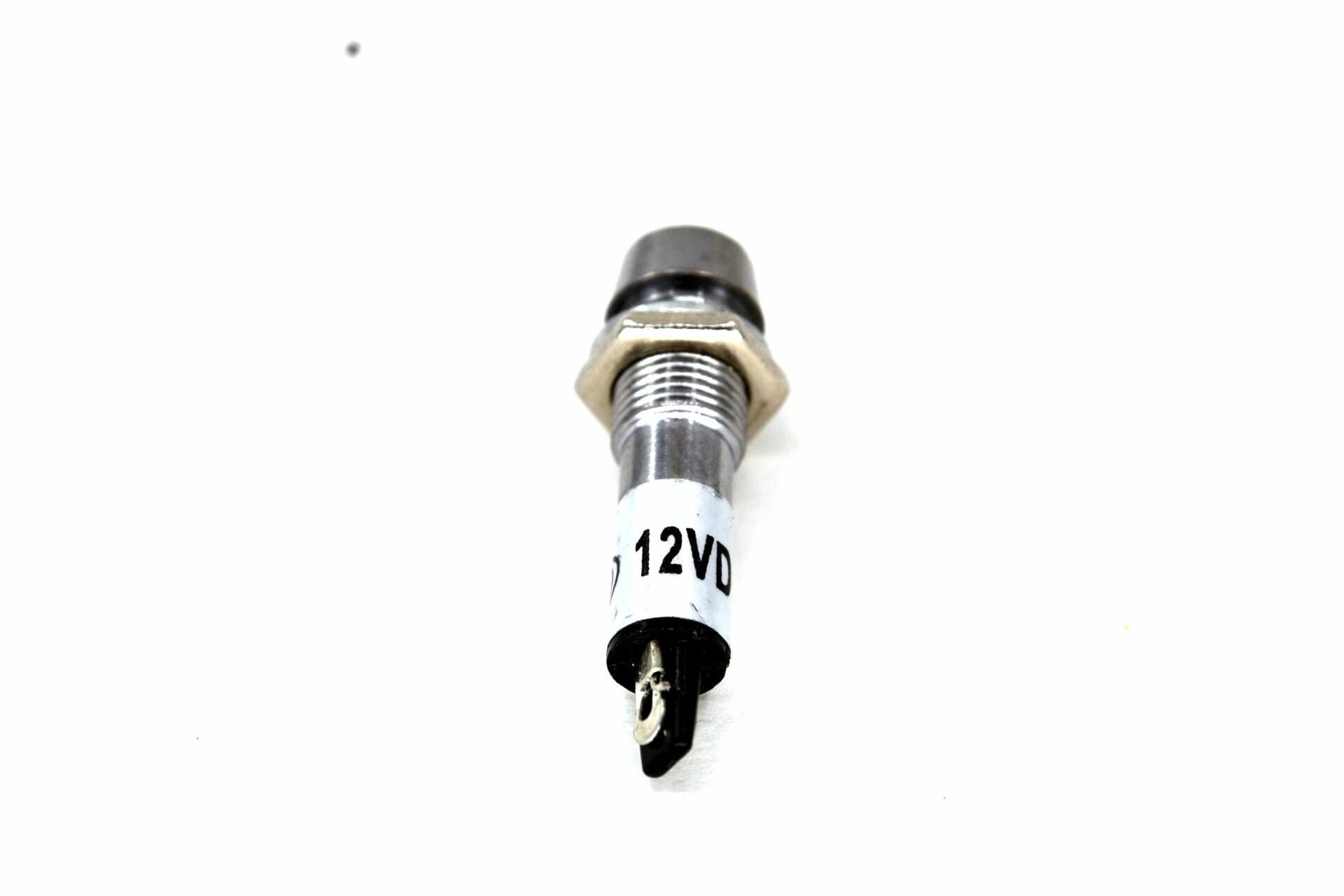 8mm 12V Mini Metal Göz Lamba Turuncu Led Sinyal Uyarı Işığı