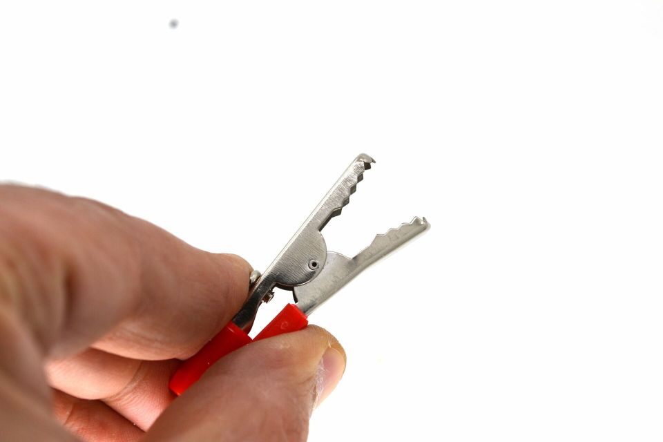 4 Adet Eko Krokodil 4mm Banana Jak Girişli 2 Kırmızı 2 Siyah MT-56