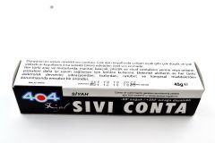 Siyah Sıvı Conta 45Gr Tüp +350 °C