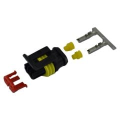 1 Takım 2 Fişli Demonte Süper Seal Erkek Dişi Elektrik Bağlantı Soketi (MİN.SİPARİŞ ADEDİ 100)