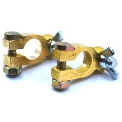 1 Takım Kelebekli Kalın Akü Kutup Başı Prinç