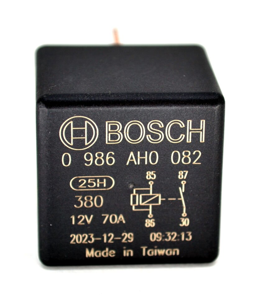 12V 70A Dirençli Güç Rölesi 4 Fişli Kalın Bacak Bosch 0986AH0082