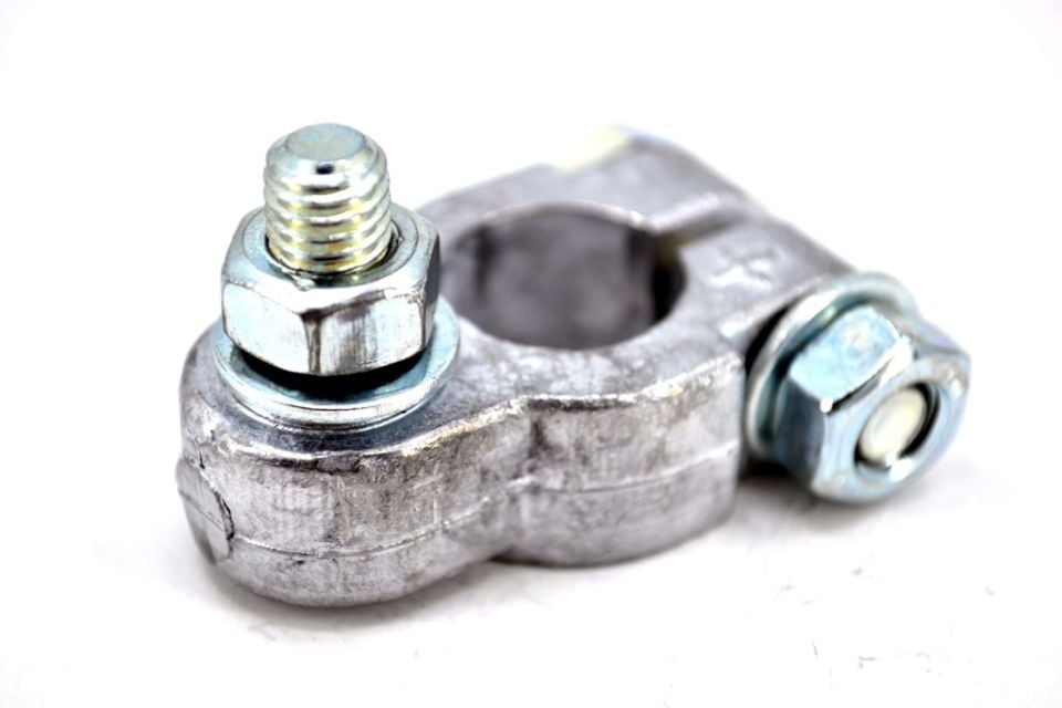 Kurşun Akü Kutup Başı Artı Çelik Civata Somun