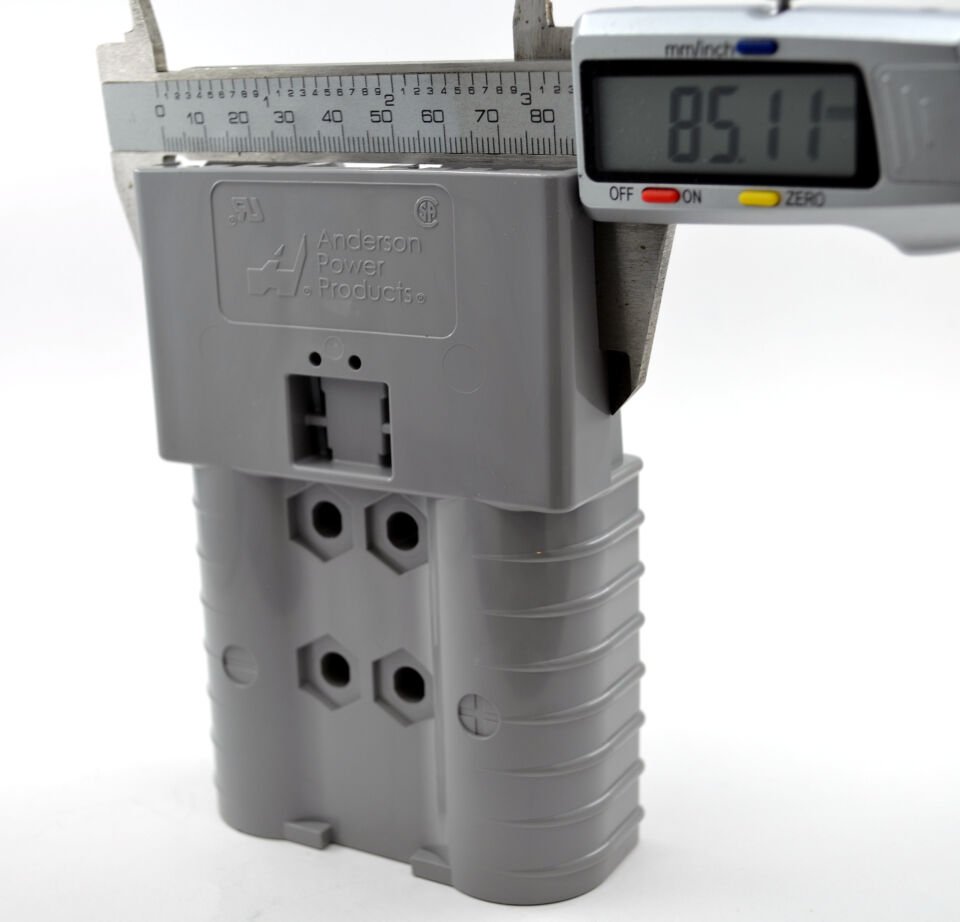 SBE320A Gri Anderson Elektrik Akü Soketi 35-70mm² 320A MT-SBE320AG