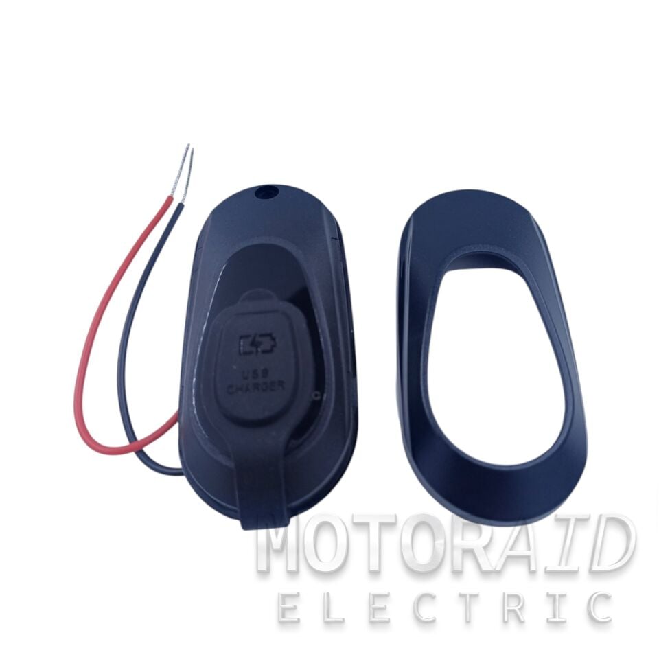 Düz Zemin Yüzey Montaj USB + Type-C PD Kapaklı Şarj Soketi (Delme Gerektirmez - Karavan. Tekne. 12V/24V)
