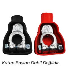 1 Takım Kurşun Kutup Başı Koruyucu Muhafaza Kapağı