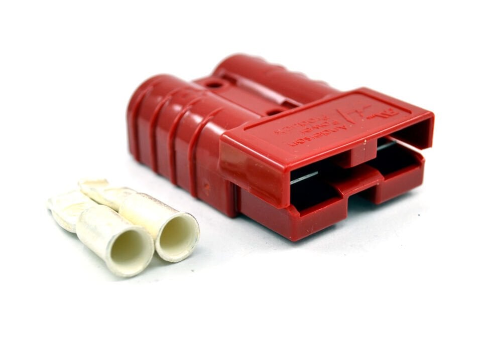 SB50A Kırmızı Anderson Elektrik Akü Soketi 10-16mm² 50A MT-SB50AK