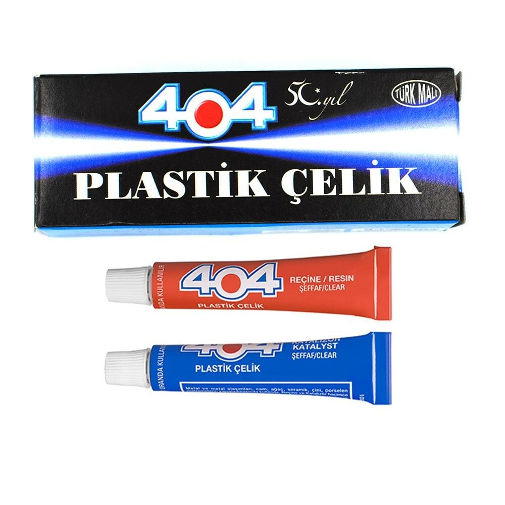 Şeffaf Plastik Çelik Epoksi Yapıştırıcı Rapid Bond