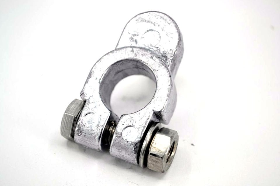 Marine Kurşun Akü Kutup Başı Artı Krom Civata Somun