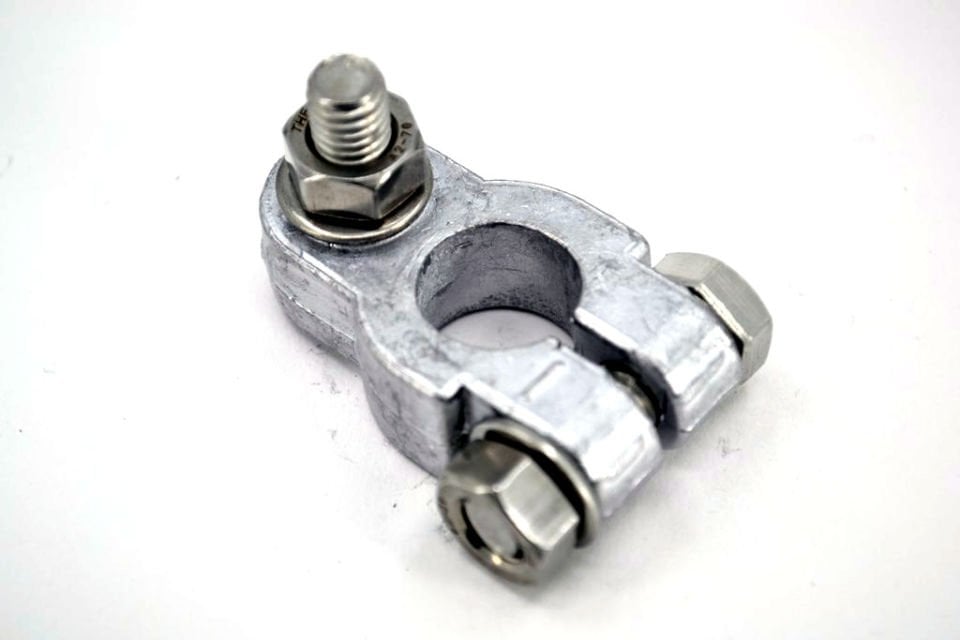 Marine Kurşun Akü Kutup Başı Eksi Krom Civata Somun