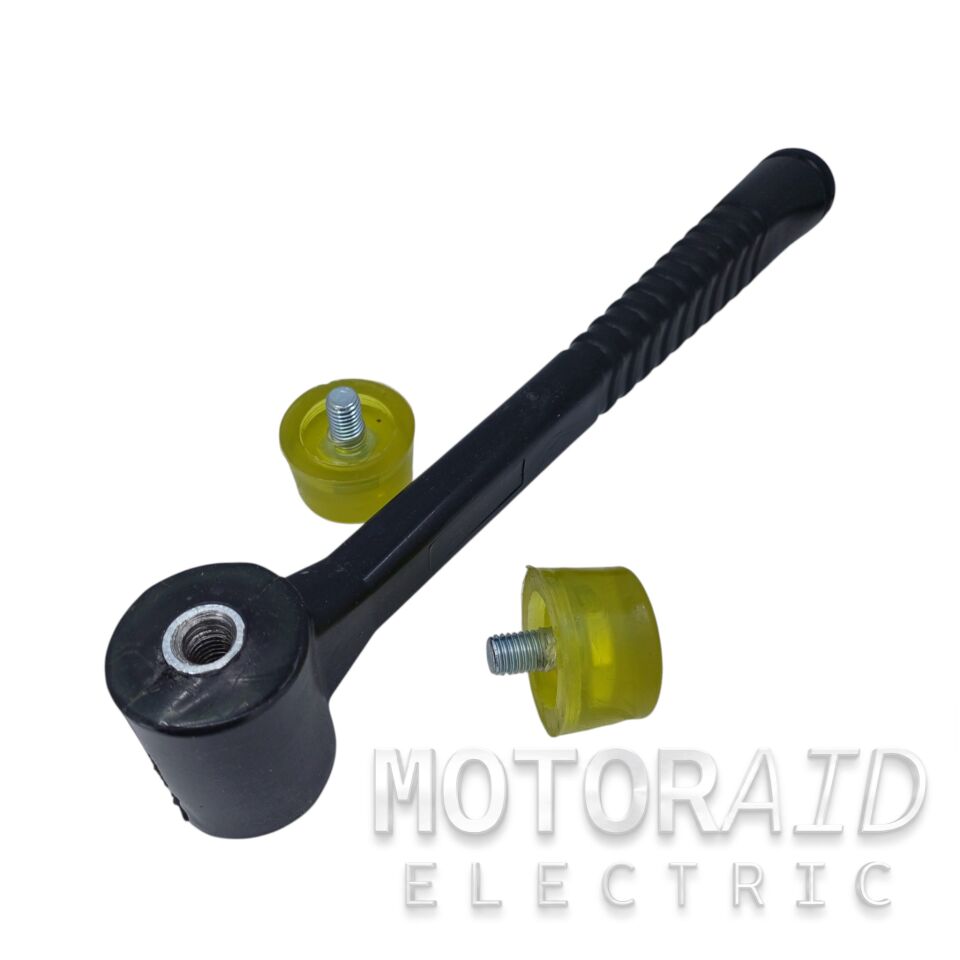 29cm Kaporta Çekici Değiştirilebilir M10 Çift Taraflı Yumuşak PVC Başlıklı PDR Boyasız Göçük Düzeltme