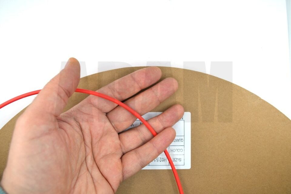 200 Metre 2,5mm Kırmızı Isı İle Daralan Makaron Isıyla MT-M2.5K
