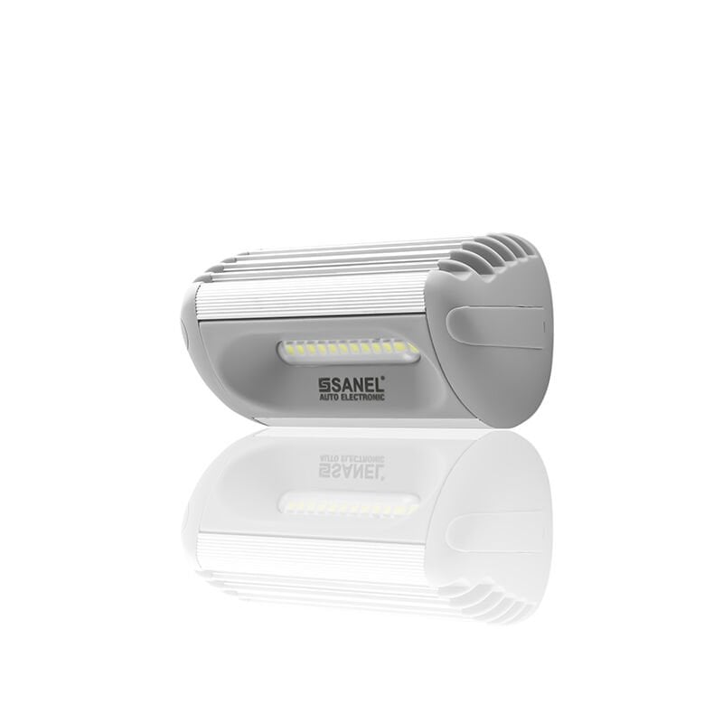 12V DC 12x0,5W LED Lamba Su Geçirmez 380lm Beyaz Işık Aluminyum Soğutuculu