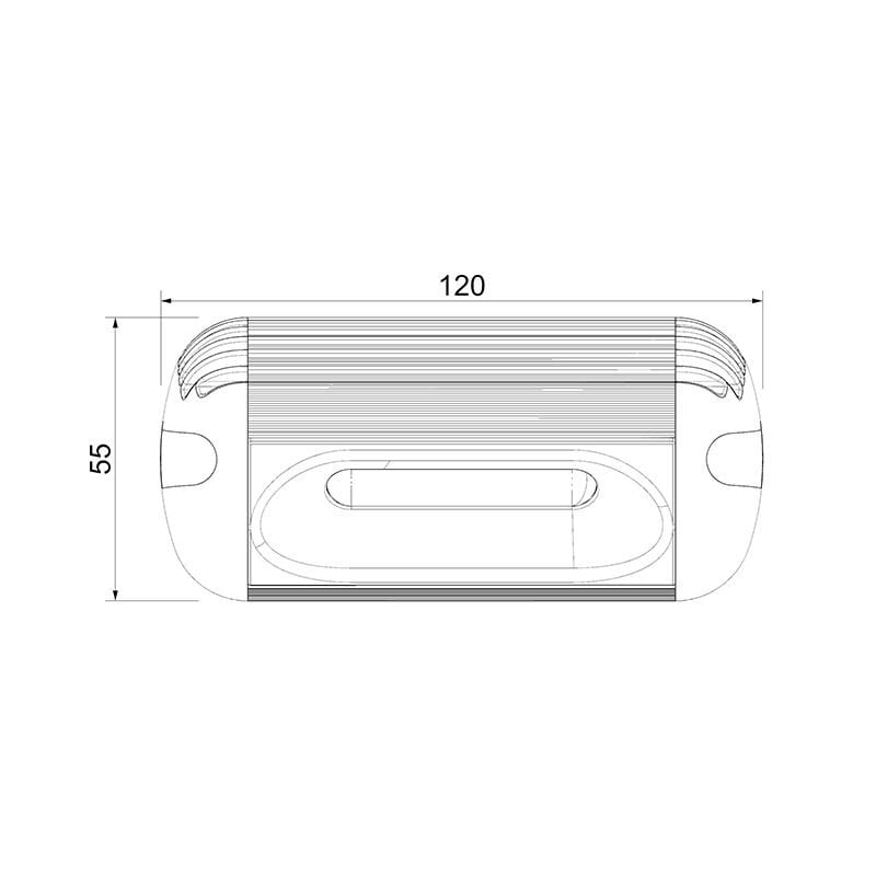12V DC 12x0,5W LED Lamba Su Geçirmez 380lm Beyaz Işık Aluminyum Soğutuculu