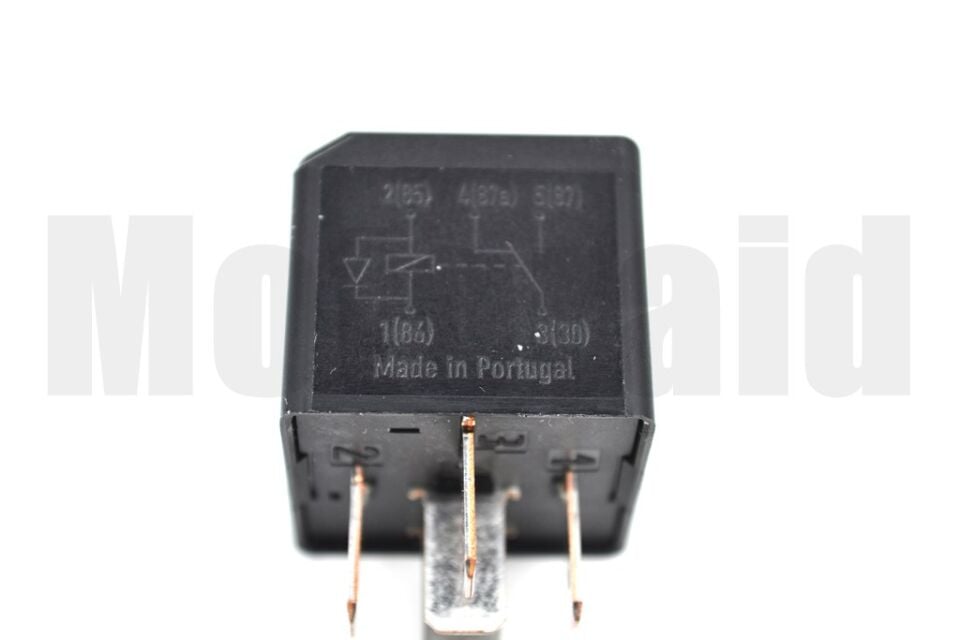 24V 20/10A Çift Platin Mini Röle 5 Fişli Diyotlu Sapsız