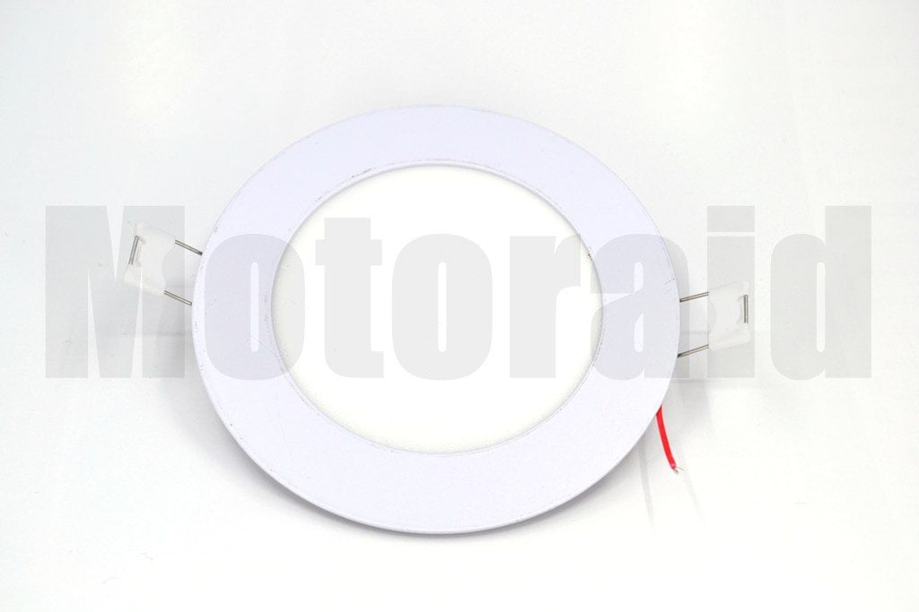 2 Adet Gün Işığı 6W 12V Tavan Lamba Karavan Kabin Yuvarlak Aluminyum Gövde