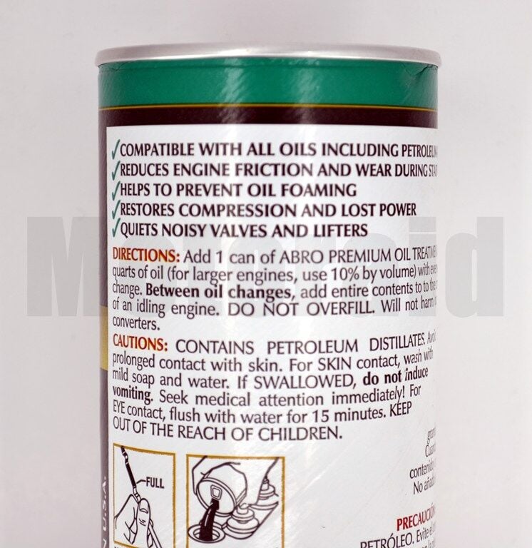 Premium Motor Yağı Katkısı USA Abro OT-511