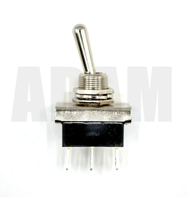 Toggle Switch 1-2 Metal Anahtar 3 Fişli 25A MT-ANS07