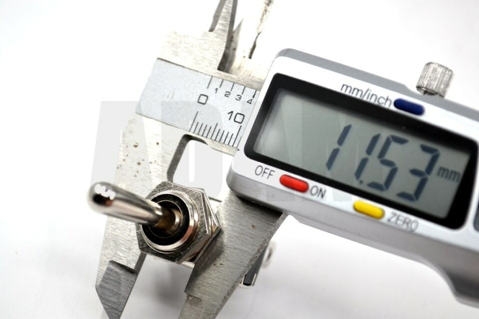 Toggle Switch 1-2 Metal Anahtar 3 Fişli 25A MT-ANS07