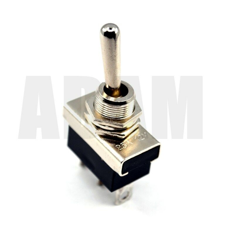 Toggle Switch 1-2 Metal Anahtar 3 Fişli 25A MT-ANS07