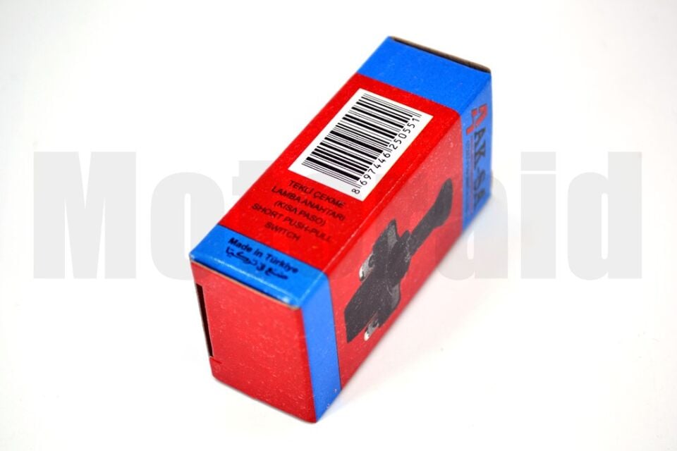 Tekli Çekme Kısa Paso Anahtar Oto Elektrik Anahtarı